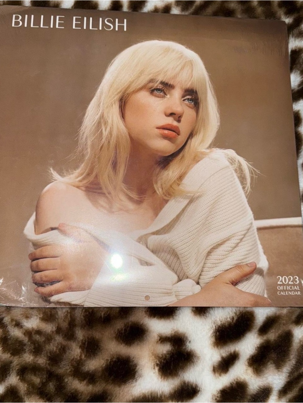 Billie Eilish 2023 Calendar - Blonde Portrait Happier Than Ever Album